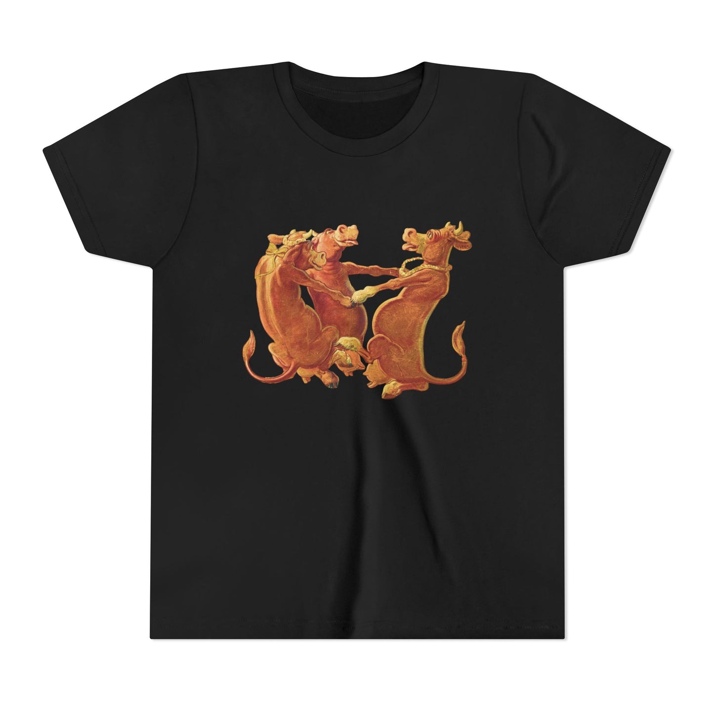 Purple Cow youth T-Shirt dancing cows