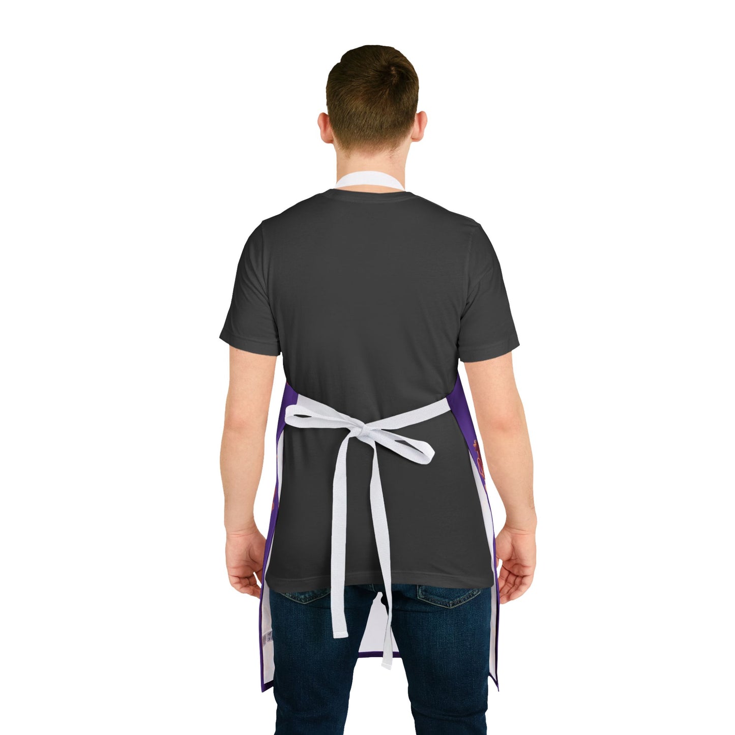 Chef Moo-dy Adult Cooking Apron, 5-Color Straps (AOP)