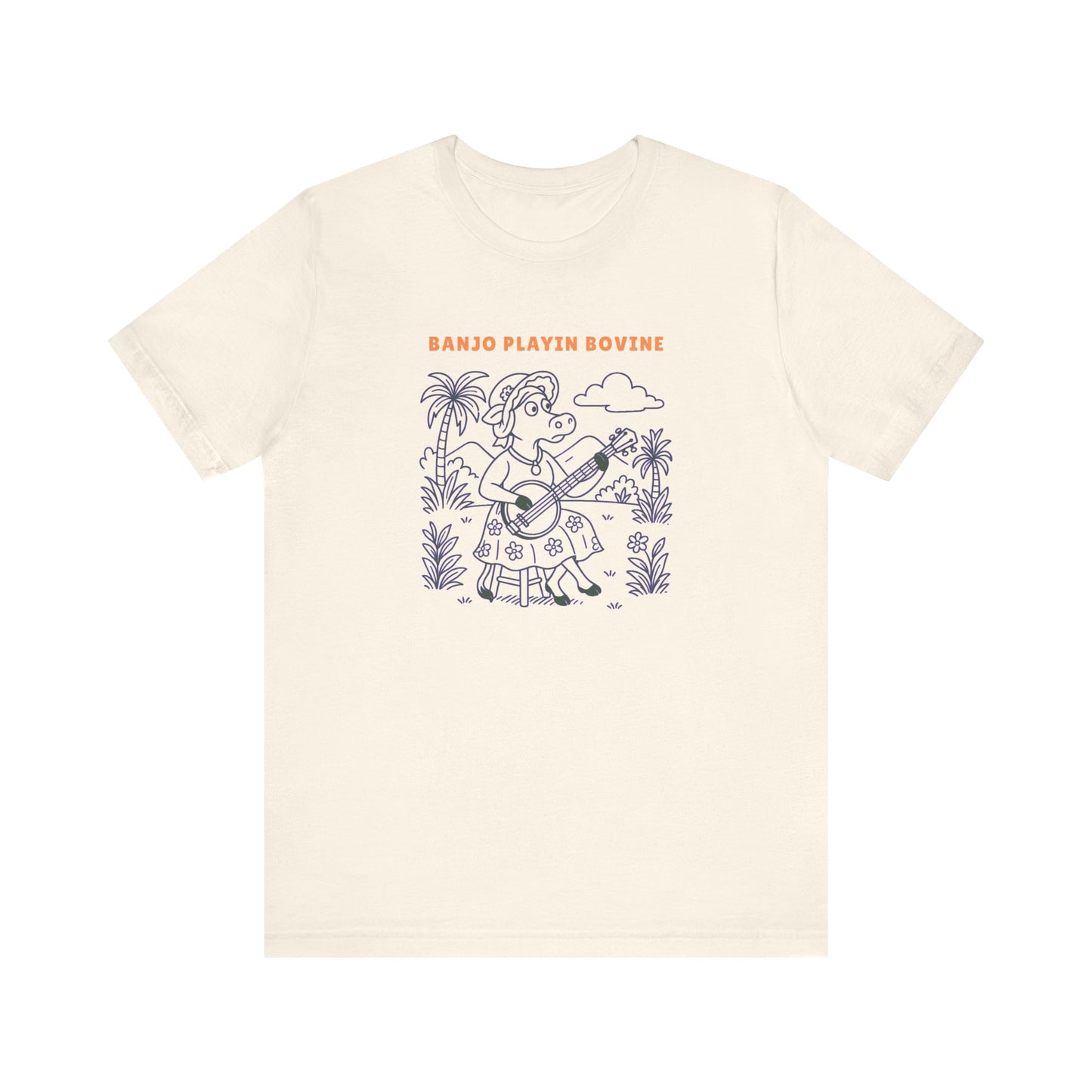 Purple Cow Banjo Serenade T-Shirt