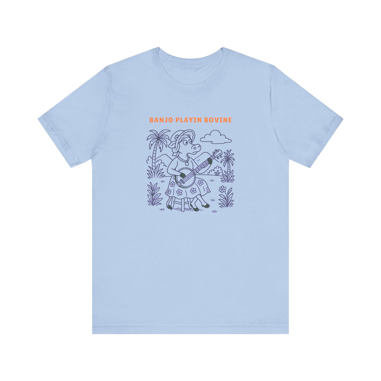 Purple Cow Banjo Serenade T-Shirt