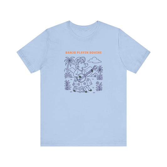 Purple Cow Banjo Serenade T-Shirt