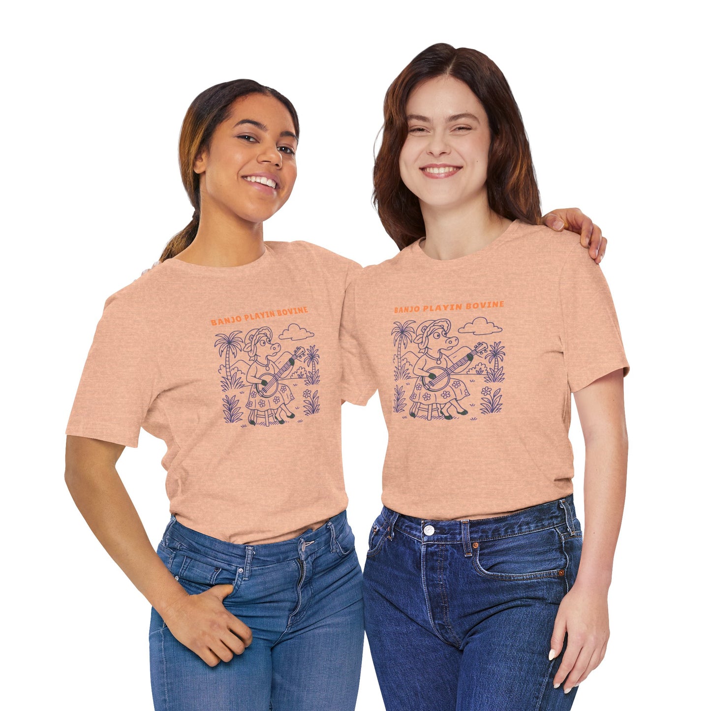 Purple Cow Banjo Serenade T-Shirt