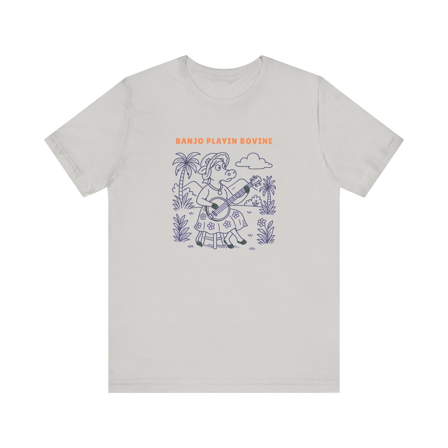 Purple Cow Banjo Serenade T-Shirt