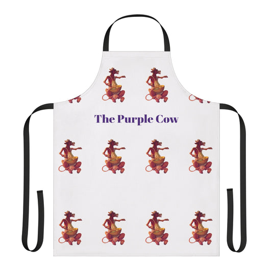 Chef Moo-dy - Adult Cooking Apron, 5-Color Straps (AOP)