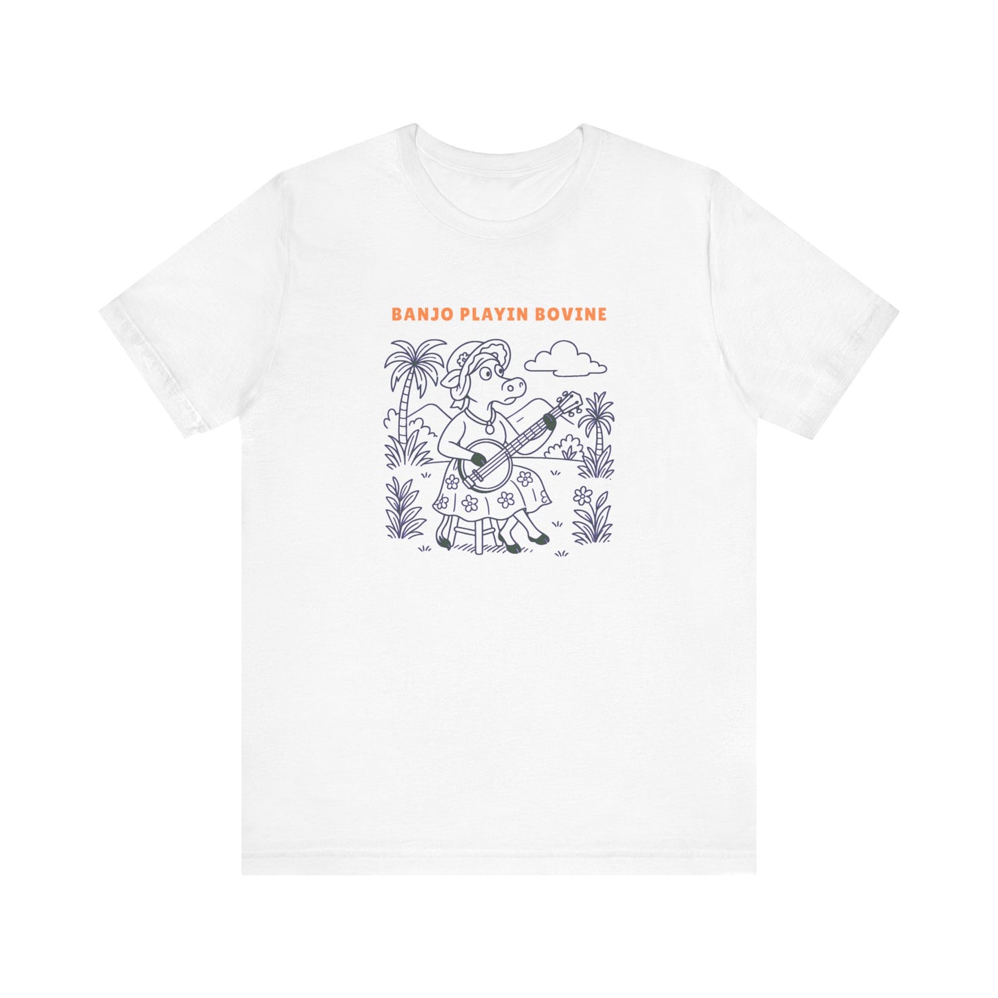 Purple Cow Banjo Serenade T-Shirt