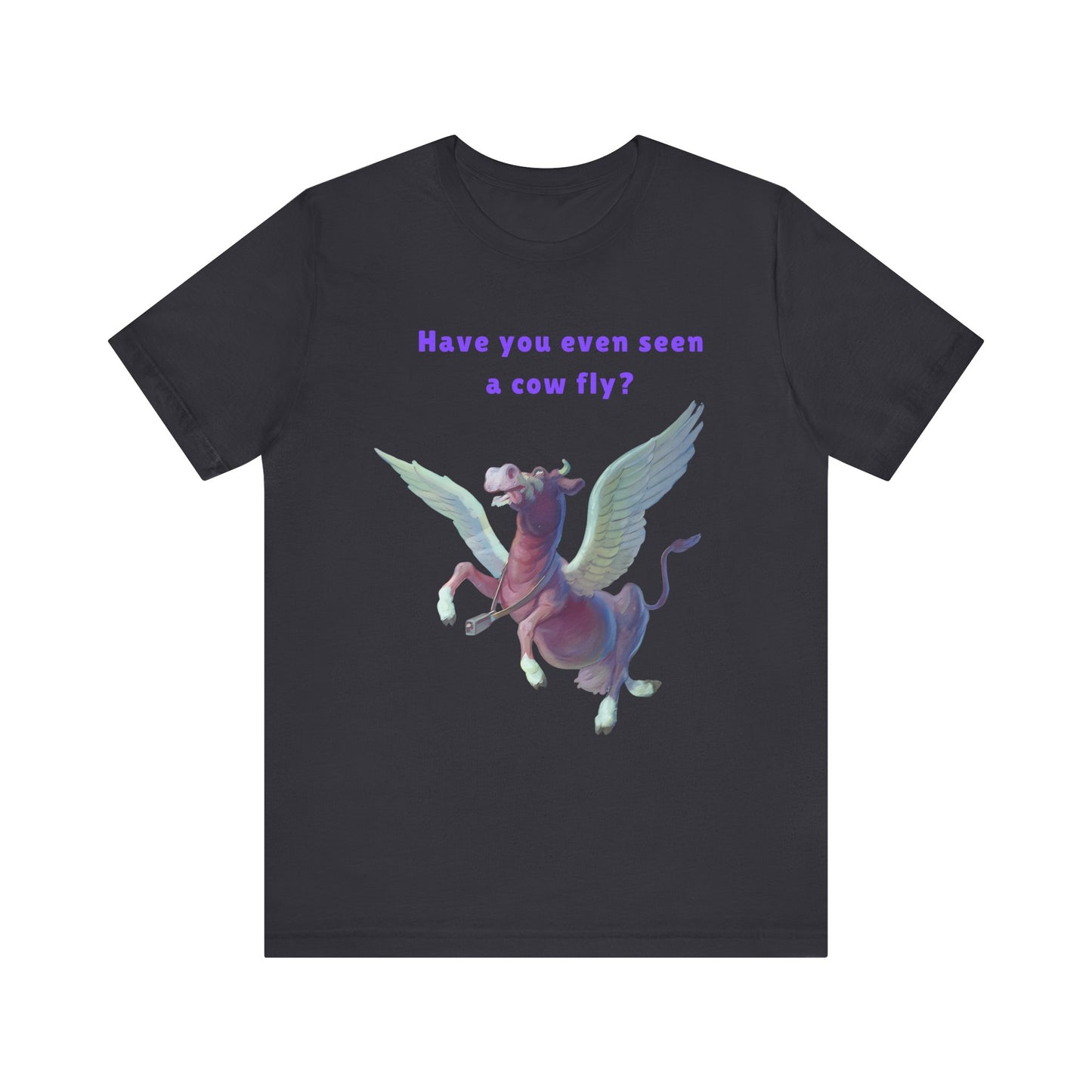 Purple Cow Flying T-Shirt