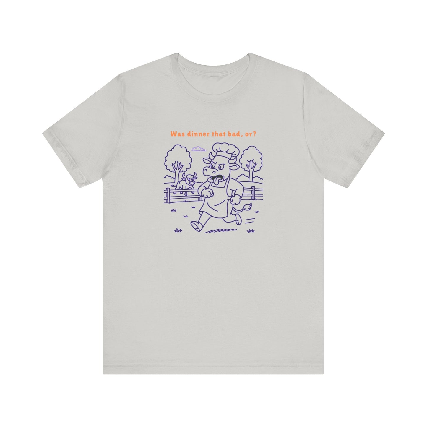 Purple Cow Bull Chasing T-Shirt