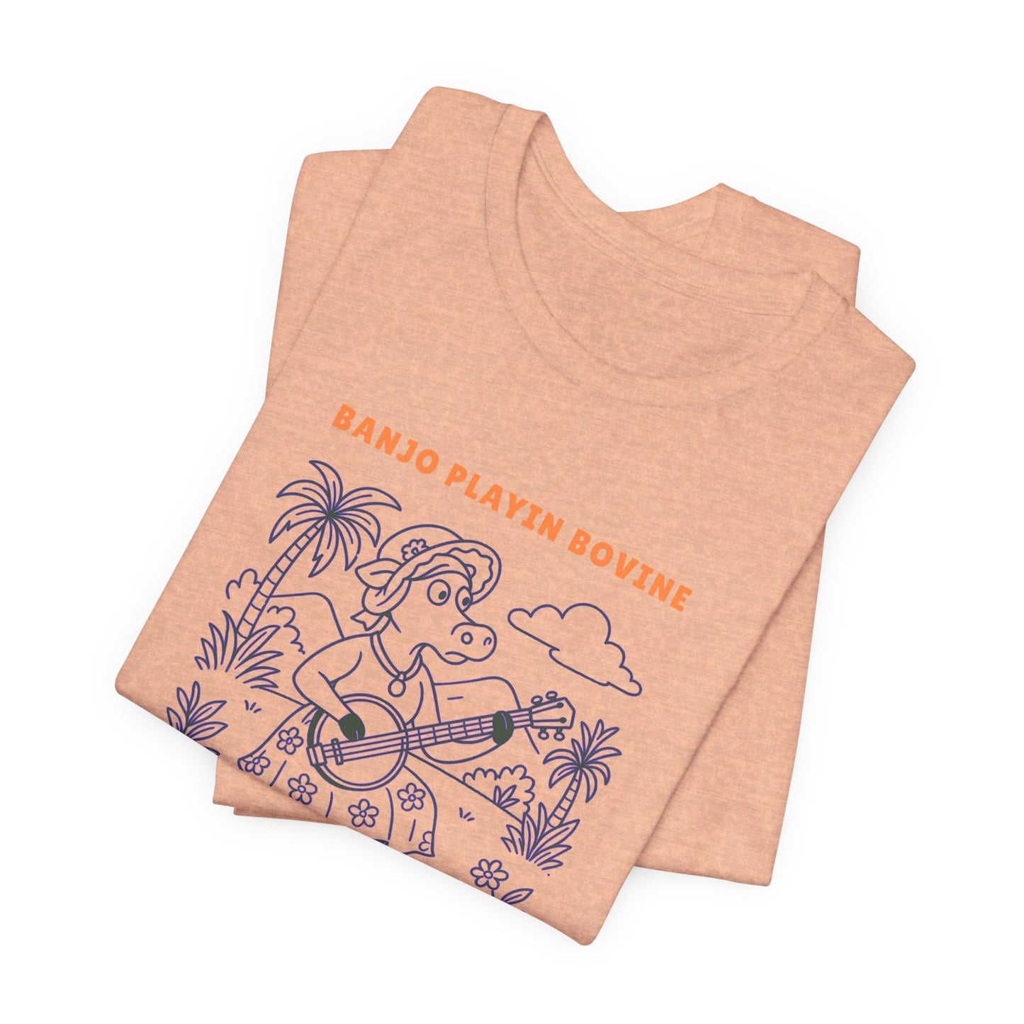 Purple Cow Banjo Serenade T-Shirt